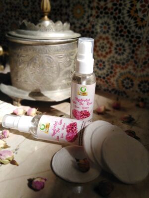 Eau de Rose – Hydrolat Pur du Maroc
